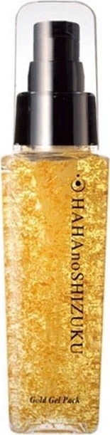 Haha no Shizuku Маска для лица с сусальным золотом 