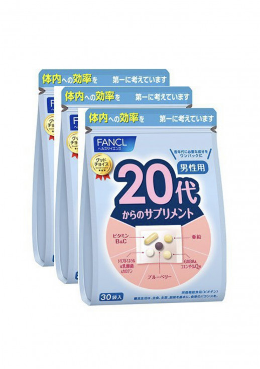 Fancl 20 Комплекс витаминов для мужчин