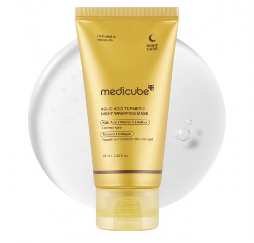 Medicube Kojic Acid Turmeric Night Wrapping Mask Маска для лица